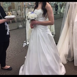 Wedding Dress corset back